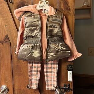 Shirt, vest, and pant combo